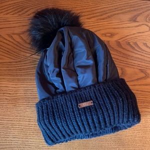 CG New York Black Beanie. One Size